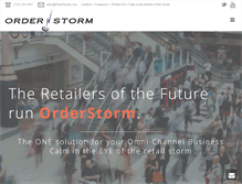 Tablet Screenshot of orderstorm.com